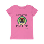 Load image into Gallery viewer, Pug Life-Girls Princess Cotton Tee
