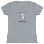 Load image into Gallery viewer, Curiosity Cat-Women&#39;s Triblend Tee
