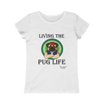 Load image into Gallery viewer, Pug Life-Girls Princess Cotton Tee
