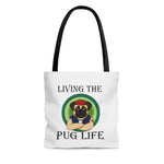 Load image into Gallery viewer, Pug Life-AOP Tote Bag
