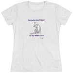 Load image into Gallery viewer, Curiosity Cat-Women&#39;s Triblend Tee
