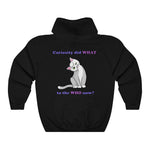 Load image into Gallery viewer, Curiosity Cat-Unisex Heavy Blend™ Hooded Sweatshirt
