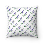 Load image into Gallery viewer, Judging you-Spun Polyester Square Throw Pillow
