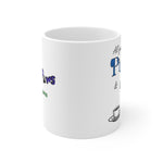 Load image into Gallery viewer, Pups &amp; Tea cups-11oz Ceramic Mug
