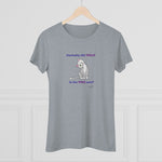 Load image into Gallery viewer, Curiosity Cat-Women&#39;s Triblend Tee
