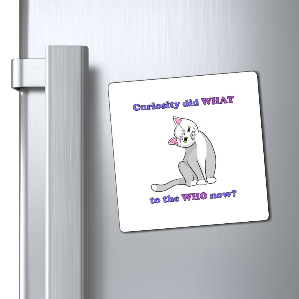 Curiosity Cat-Magnet