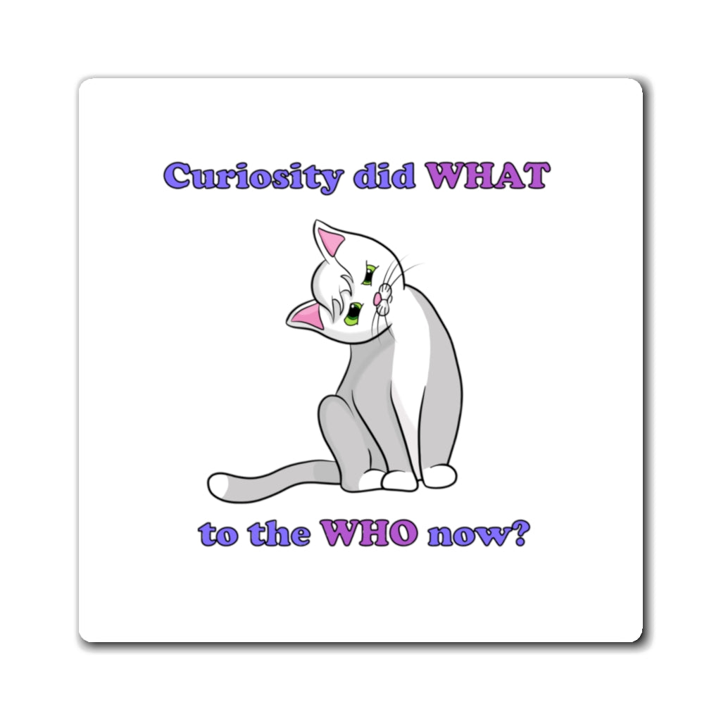 Curiosity Cat-Magnet