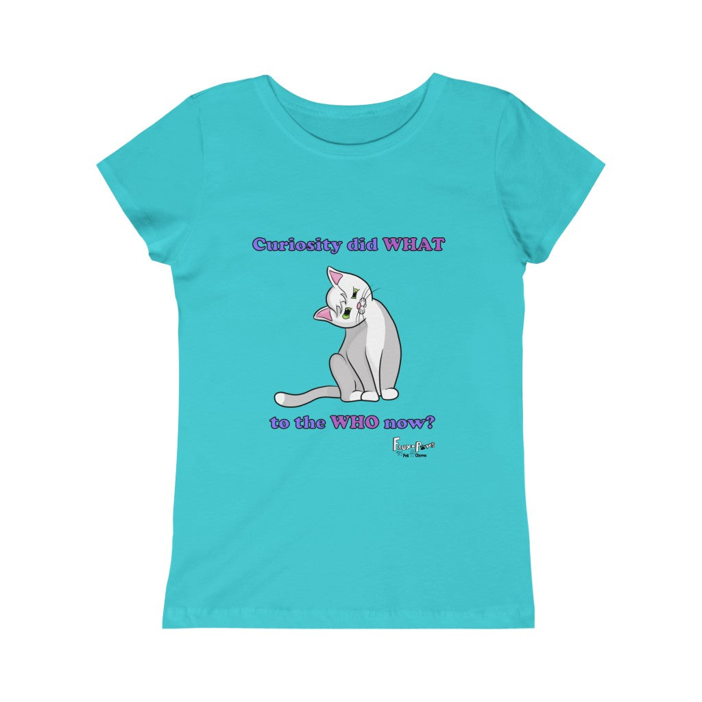 Curiosity Cat-Girls Princess Cotton Tee