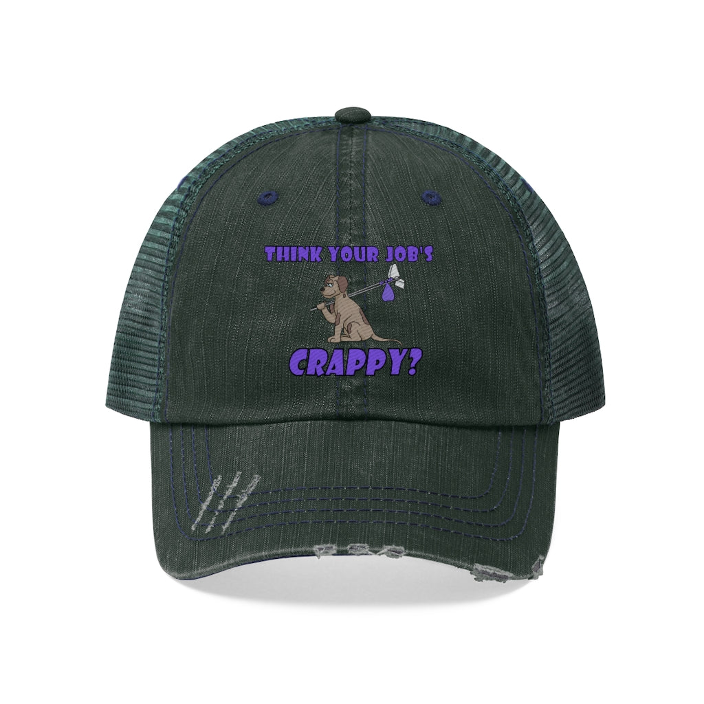 Crappy Job-Unisex Trucker Hat