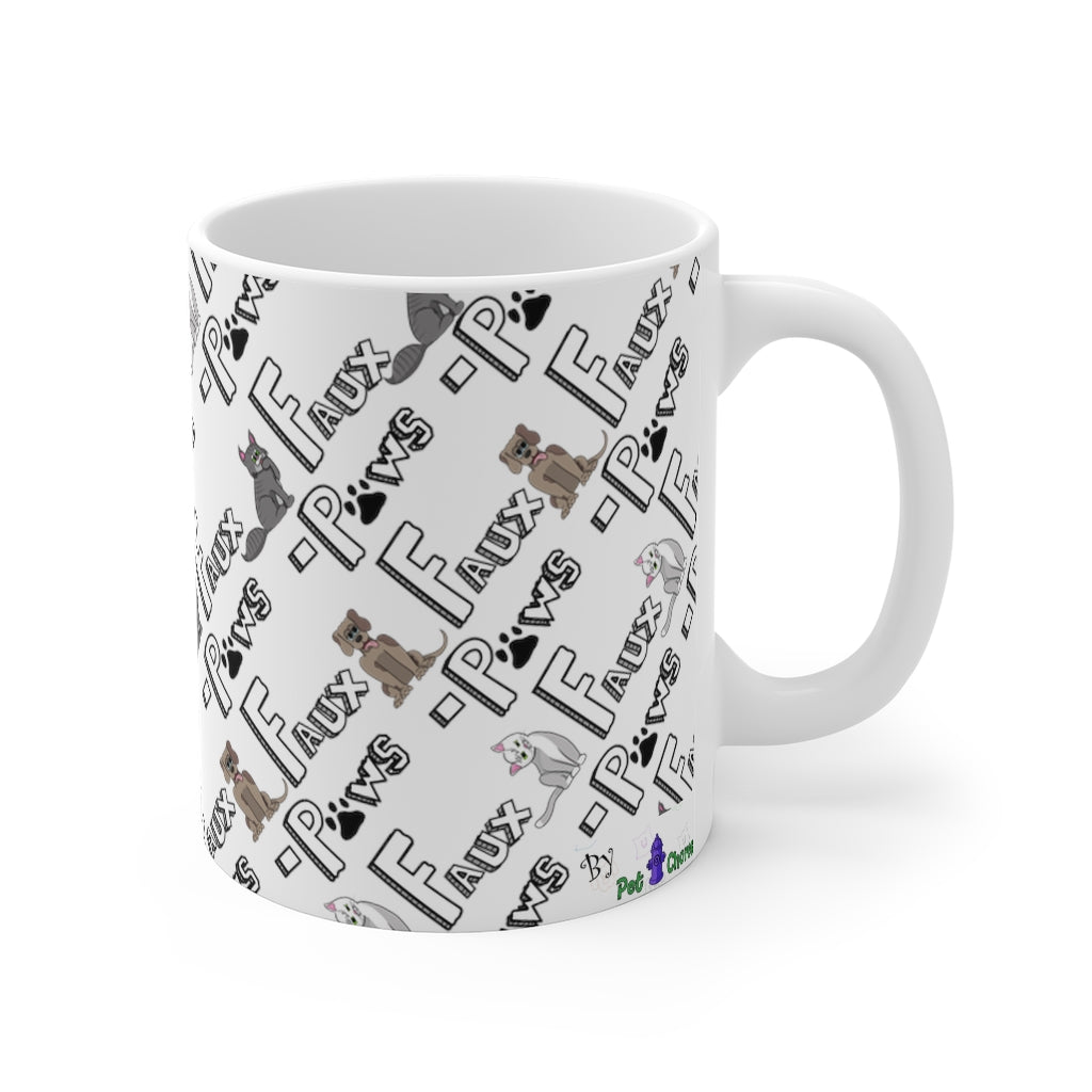 Faux-Paws-11oz Ceramic Mug