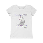Load image into Gallery viewer, Curiosity Cat-Girls Princess Cotton Tee
