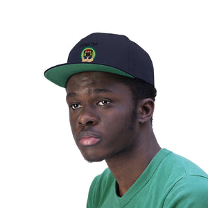 Pug Life-Unisex Flat Bill Hat
