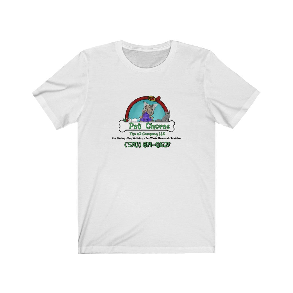 Pet Chores-Unisex Jersey Short Sleeve Tee