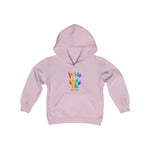 Load image into Gallery viewer, Pride-Youth Heavy Blend Hooded Sweatshirt
