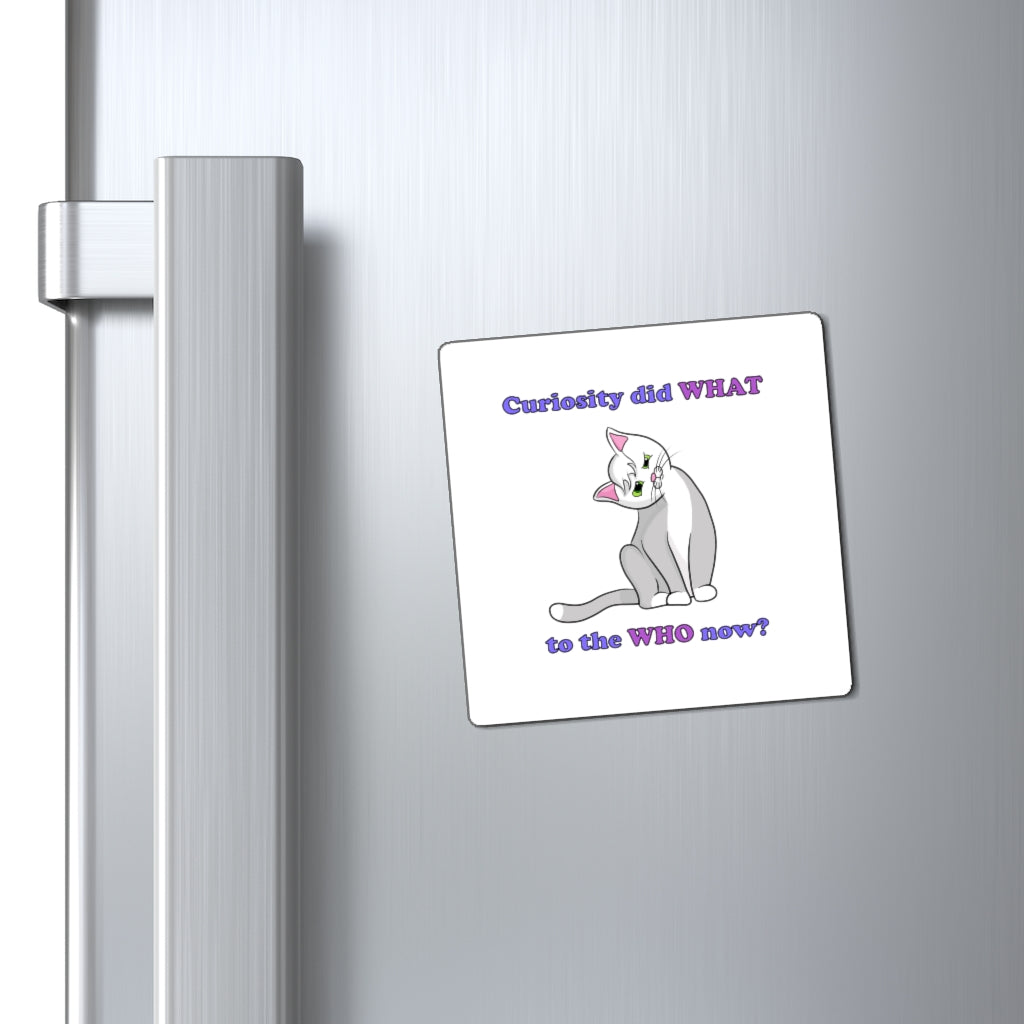 Curiosity Cat-Magnet