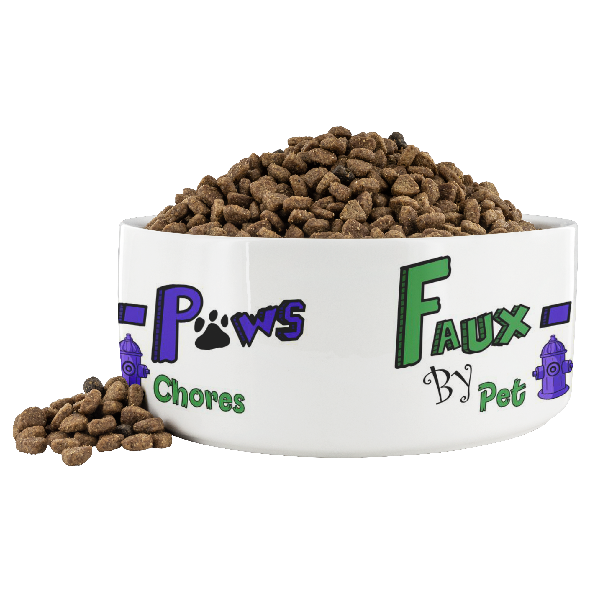 Faux-Paws-Dog Bowl