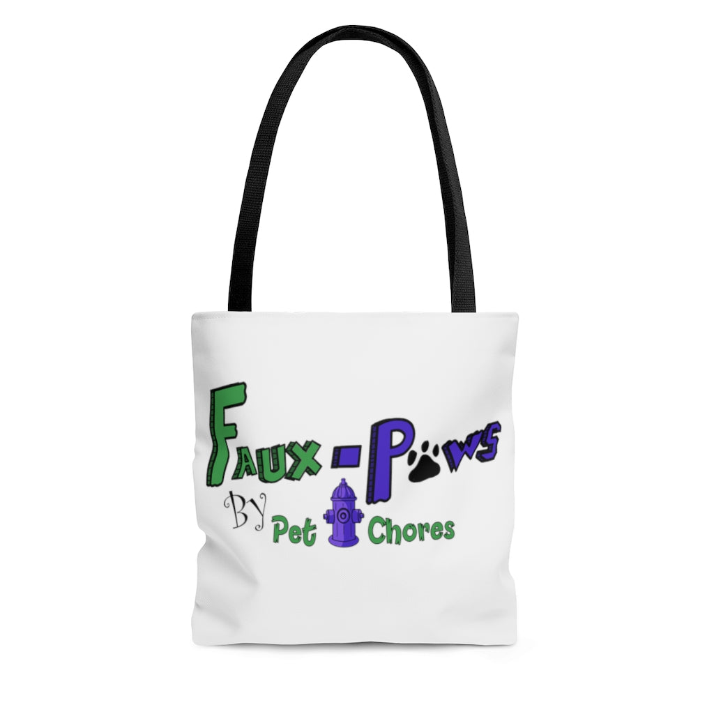 Faux-Paws by Pet Chores-AOP Tote Bag