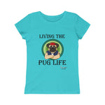 Load image into Gallery viewer, Pug Life-Girls Princess Cotton Tee
