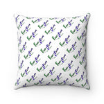 Load image into Gallery viewer, Curiosity Cat-Spun Polyester Square Throw Pillow
