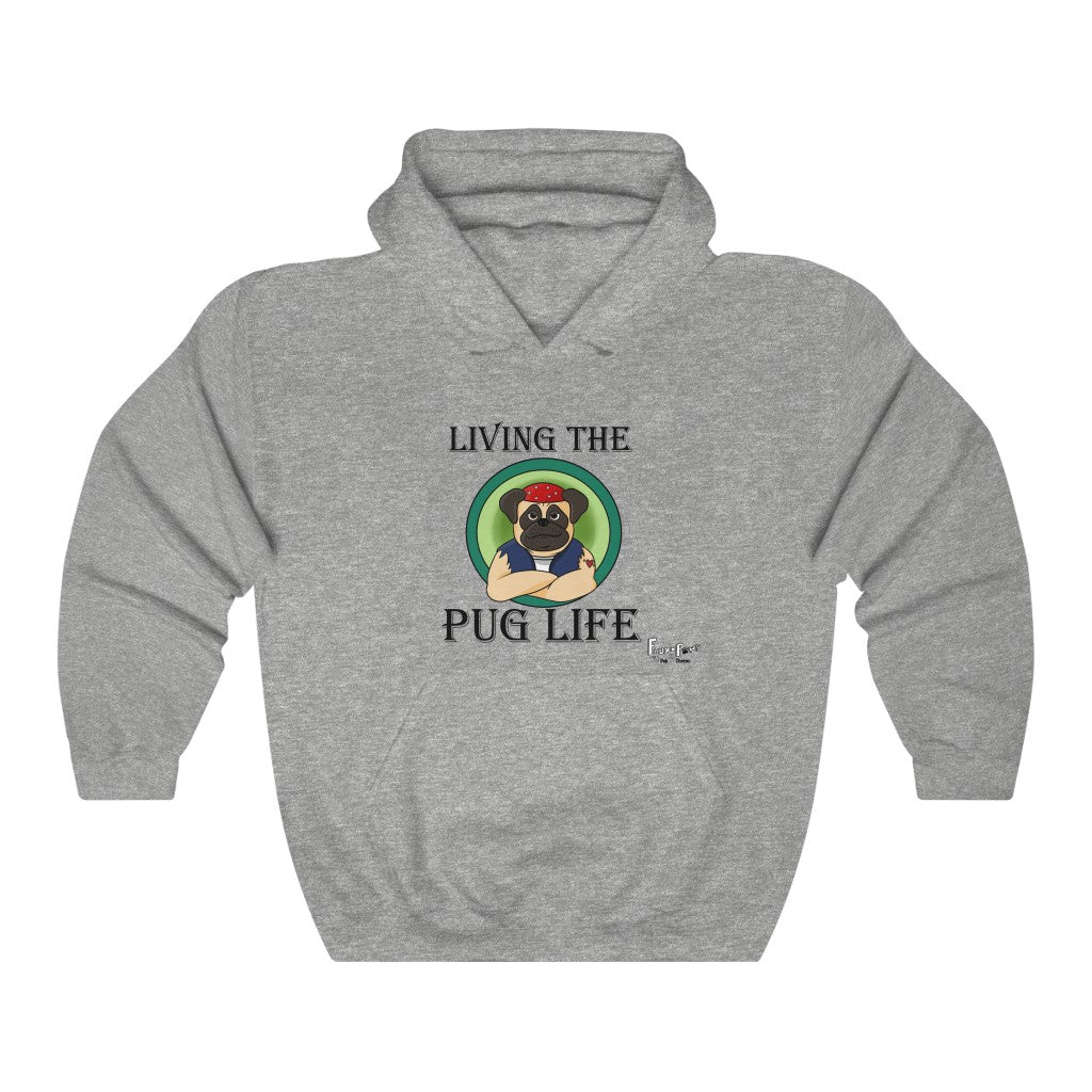Pug Life-Unisex Heavy Blend™ Hooded Sweatshirt