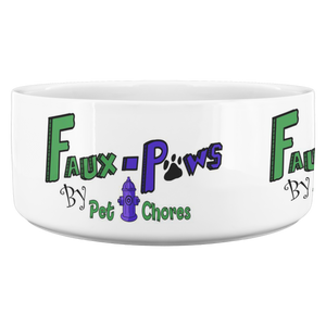 Faux-Paws-Dog Bowl