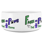 Load image into Gallery viewer, Faux-Paws-Dog Bowl
