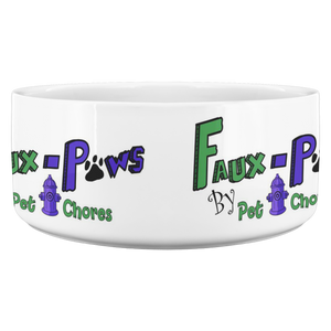 Faux-Paws-Dog Bowl